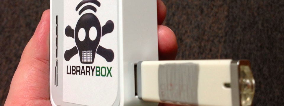 LibraryBox: piratendoos voor bibliotheken