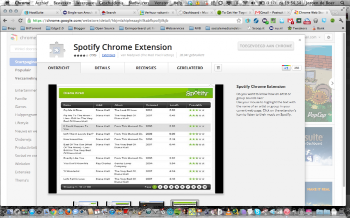 Spotify Chrome Extension