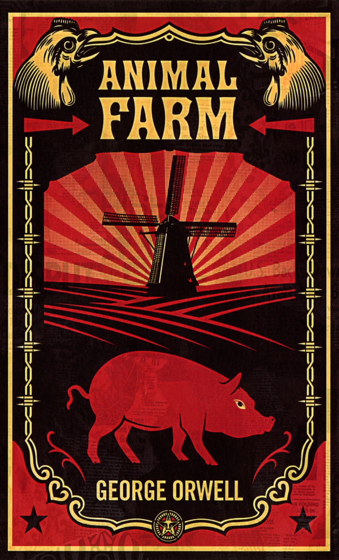 Luister naar Animal Farm en 1984