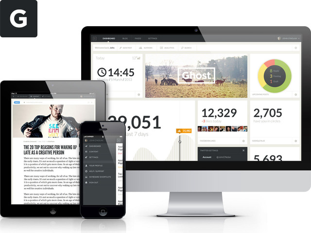 Ghost: bloggen zoals bloggen bedoeld is
