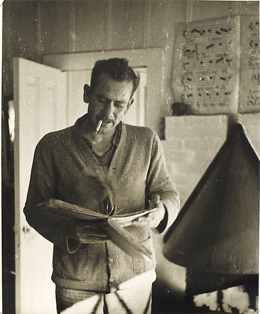 Bladmuziek op John Steinbeck’s schoorsteenmantel?