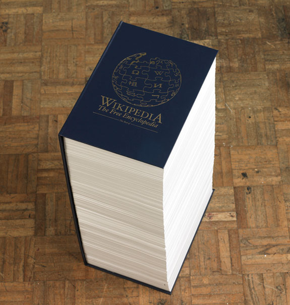 Het boek Wikipedia
